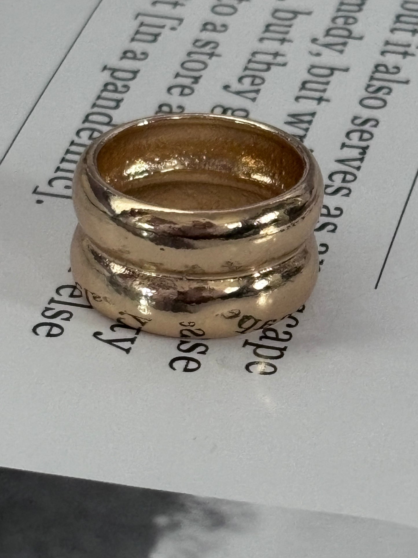 The Inch - Gold or Silver Ring