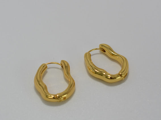 The Everyday: Hoop Earrings in Silver or Gold