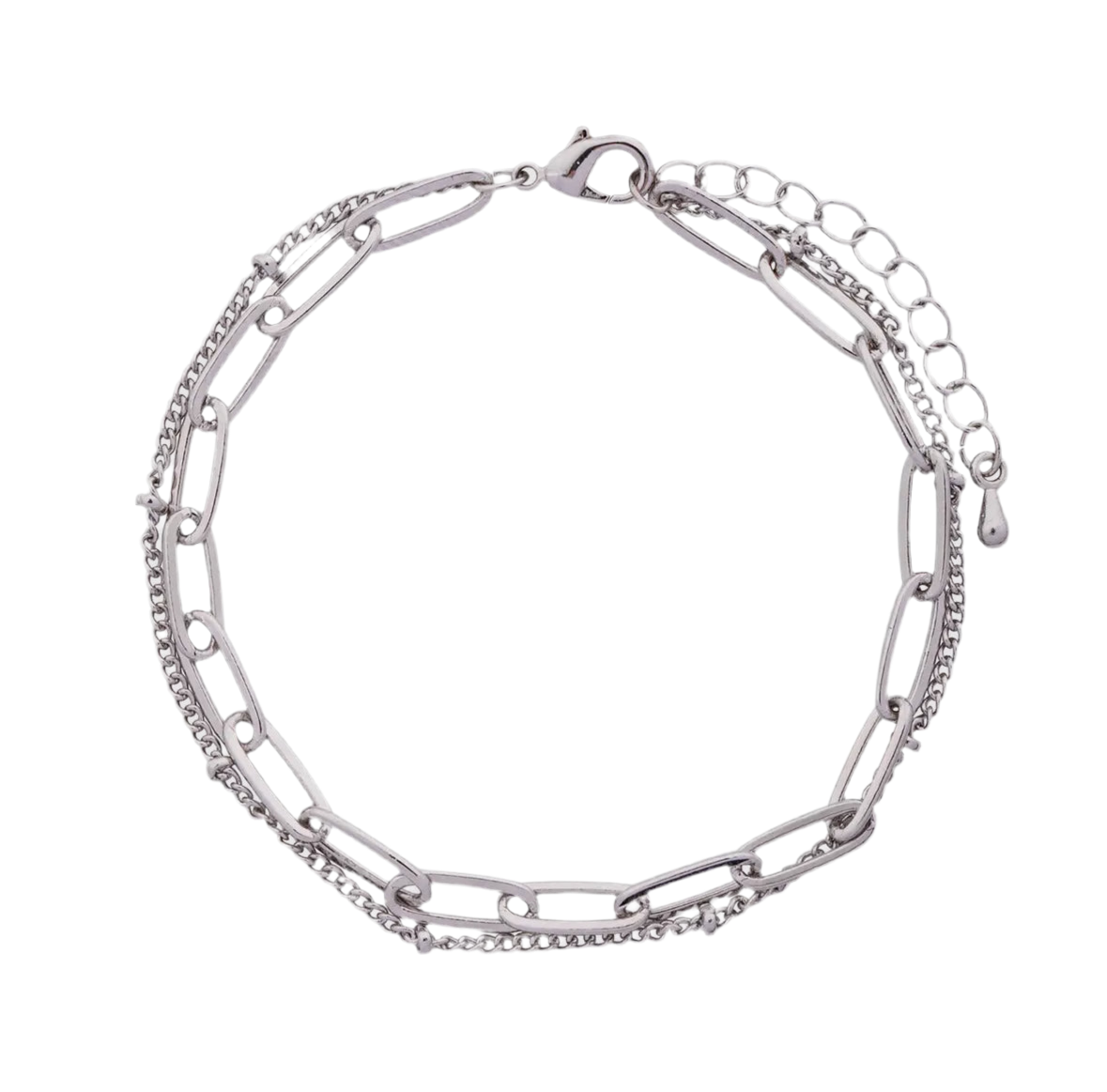 The Lila: Double Bracelet (available in silver or gold)