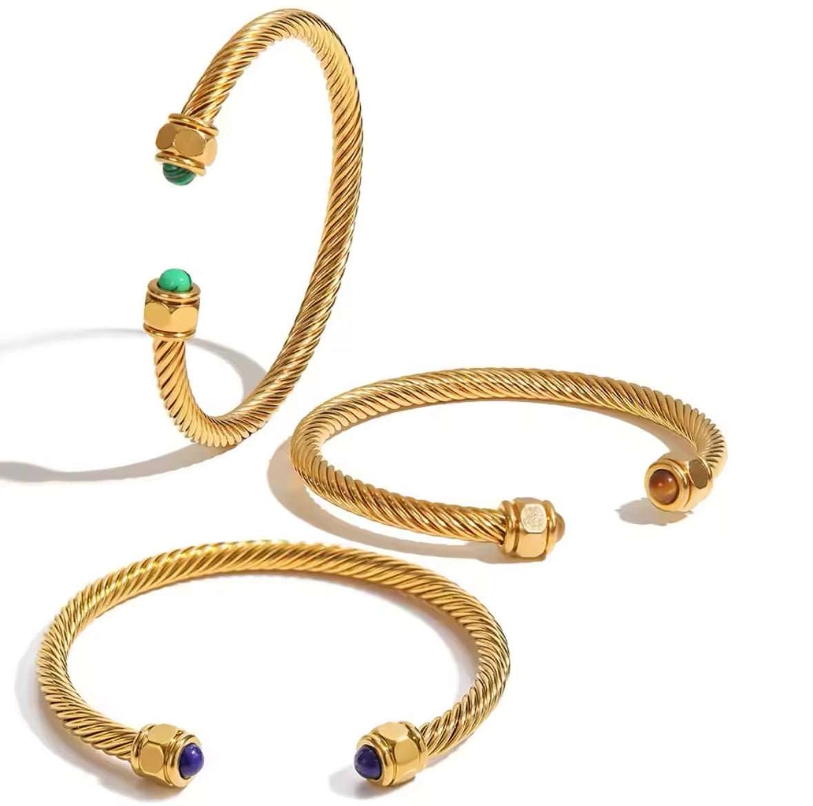 The Ribbed: Everyday Gold Bangle