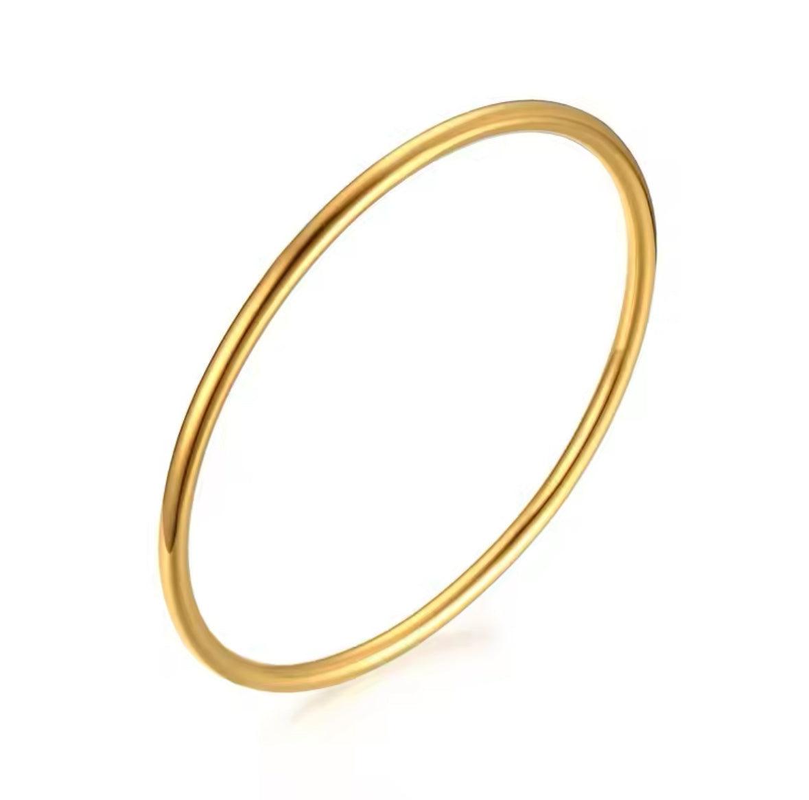 The Emma: Solid Silver or Gold Plated Bangle